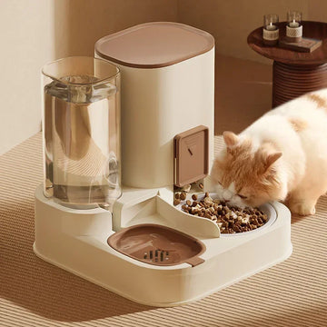 Automatic Pet Double Feeder