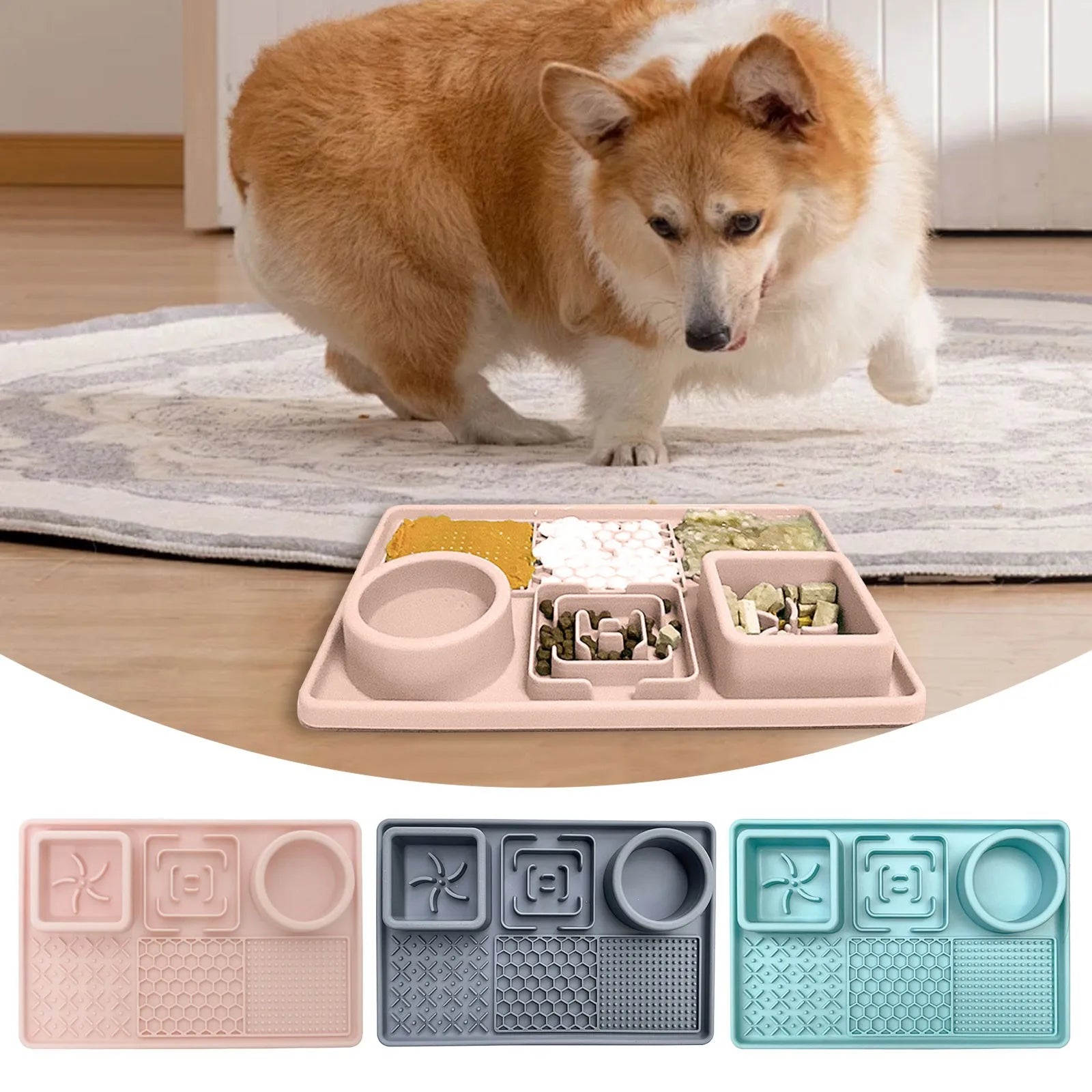 Slow Feeder Pet Licking Mat