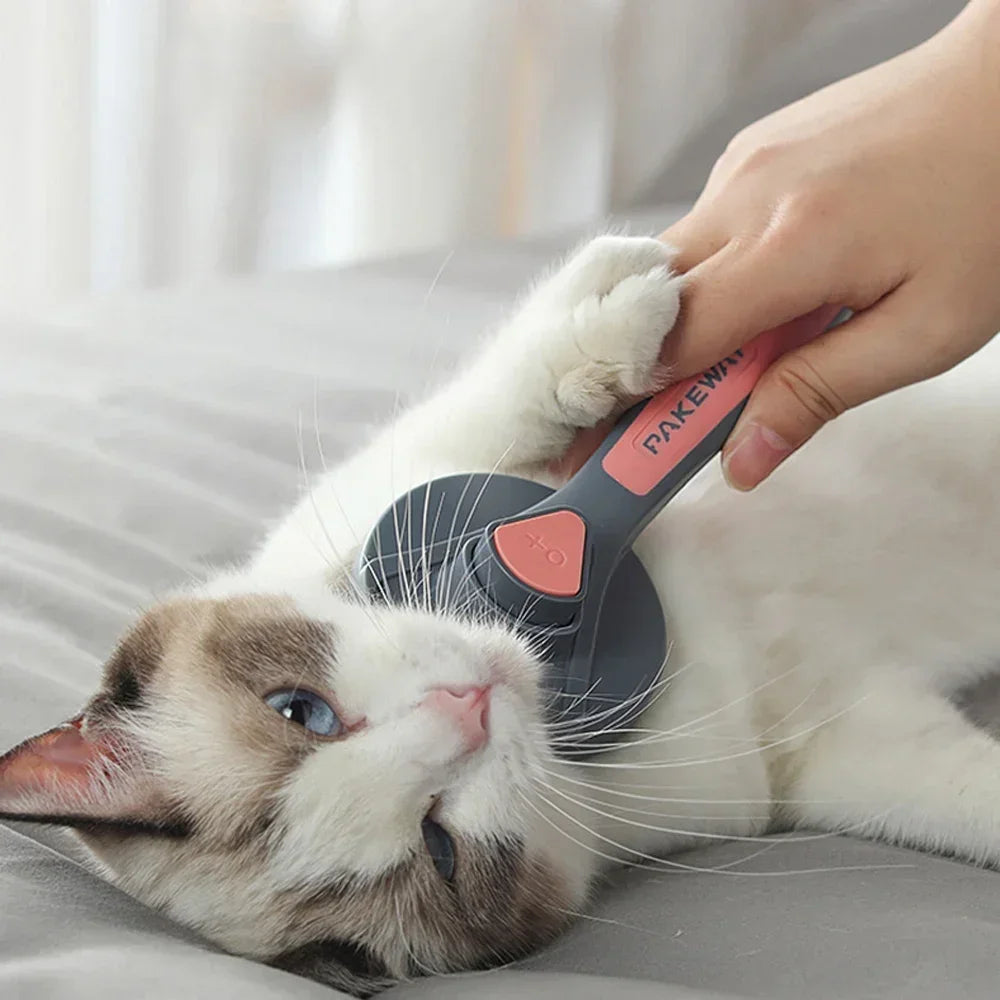 Self-Cleaning Pet Hair Comb